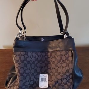 COACH Lexy Shoulder Hobo Bag & Wallet